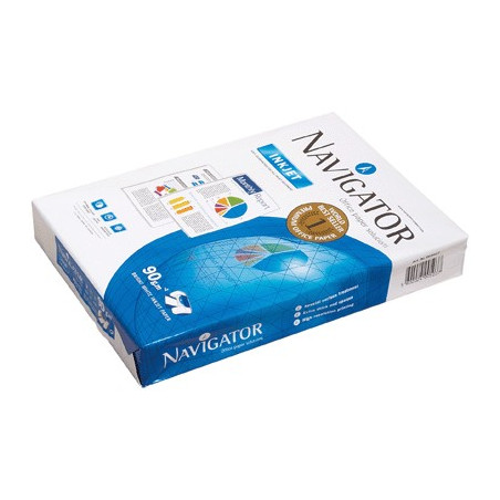 Lot de 5 Ramettes papier blanc Navigator A3 90g/m² 250 feuilles