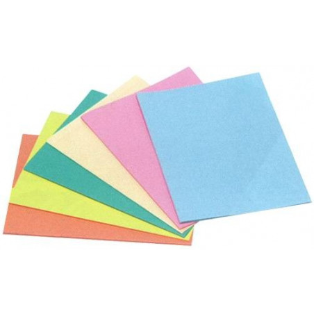 Ramette de papier brouillon 4 coloris au choix