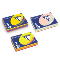 Lot de 5 Ramettes papier TROPHEE assortie A4 80g 500F