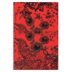 Paquet de 20 feuilles de papier de serviettage Décopatch Rouge-Orange 