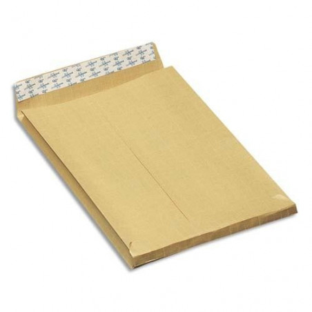  125 Enveloppes Kraft UNIPAPEL 310x410 mm 100g/m² sans fenêtre 