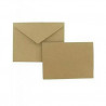  1000 Enveloppes Kraft format (21) 120x180 mm 72g/m² Sans fenêtre 