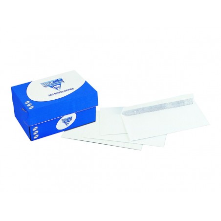  Boite de 250 enveloppes blanches CLAIRALFA 162X229 mm 90g/m² sans fenêtre 