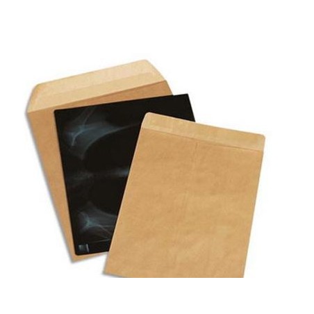  250 Pochettes Radiographie Kraft Directo 370x450 mm 100g 