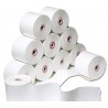 Lot de 10 Rouleaux pour Caisse enregistreuse 70mm x 80m 
