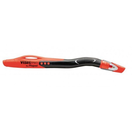  Stylo bille MAPED Visio pen pour gaucher Rouge 