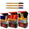  Boite de 12 Stylo coloris au choix Cello Trimate Orange 0.7 mm 