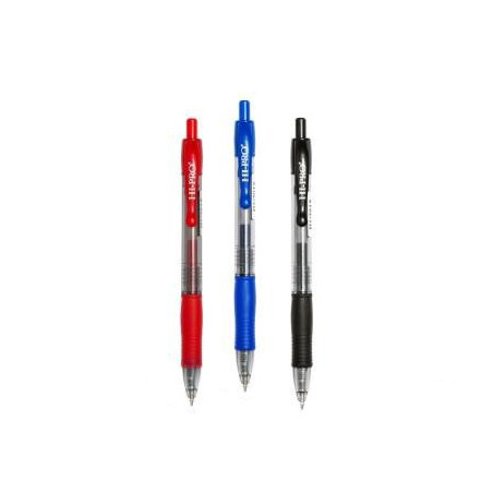 Boîte de 12 Stylos Gel Hi-Pro Ball Point Coloris au Choix - Écriture Fluide et Professionnelle | Maroc