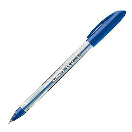  Boîte de 50 stylo bille focus Luxor 1MM Couleur BLEU 