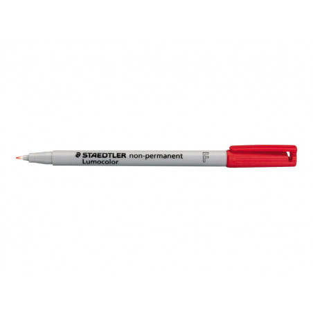  Pochette de 4 Feutres effaçables Lumocolor STAEDTLER pointe biseautée 4 Coul assorties 