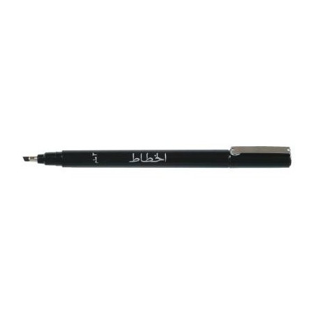  Boite de 12 Stylos pour Calligraphie Arabe ALKHATTAT pointe Large (4 Coul au choix) 