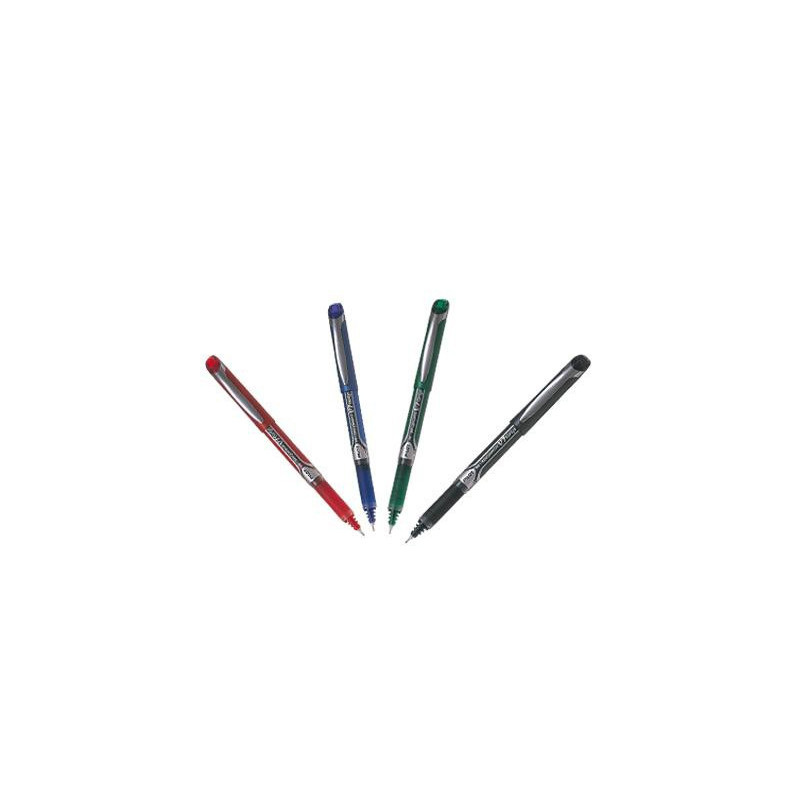  Boite de 12 Rollers encre liquide Hitech-point Grip Médium 4 col au choix 