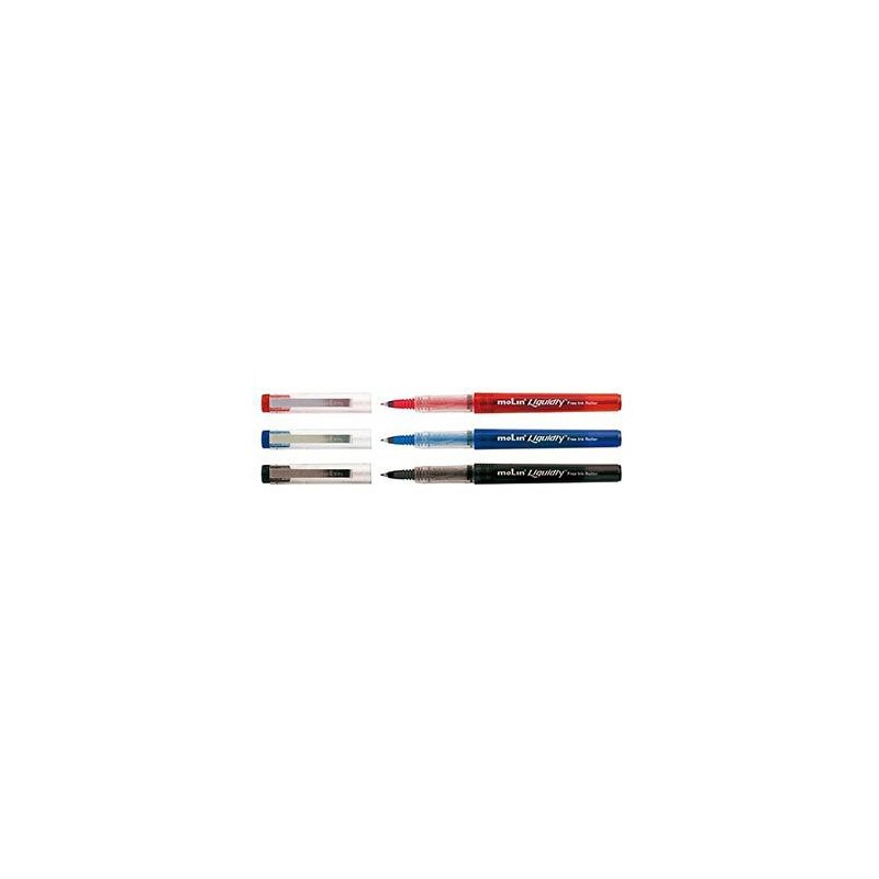  Boîte de 12 Rollers encre liquide 0.5 Molin coloris au choix 