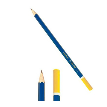 Boite de 12 Crayons graphites noirs HB MOLIN 