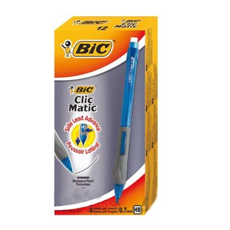  Boite de 12 Porte-mines BIC Clic Matic 0.5 
