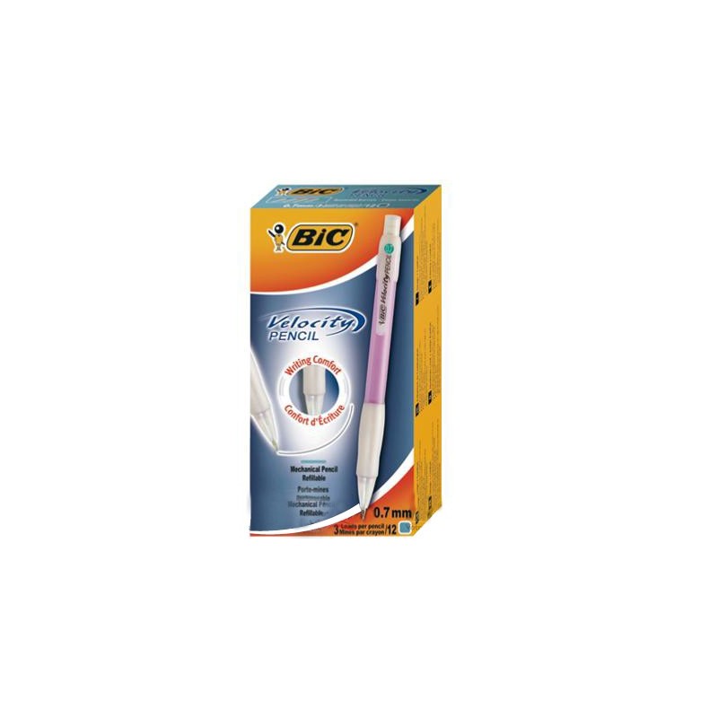  Boite de 12 Porte mines BIC Velocity Mechanical Pencil 0.5 