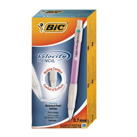  Boite de 12 Porte mines BIC Velocity Mechanical Pencil 0.5 