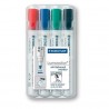 Boite de 10 Marqueurs pour tableaux blancs Lumocolor STAEDTLER Pointe ronde Col au choix