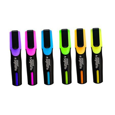  Boite de 10 Fluorescents Monami Sigmaflo 6 Coloris au choix 