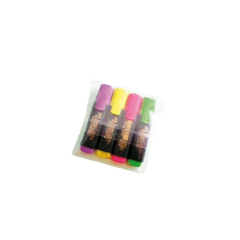  Pochette de 4 Fluorescents Faber-castell Textliner (4 Ass) 