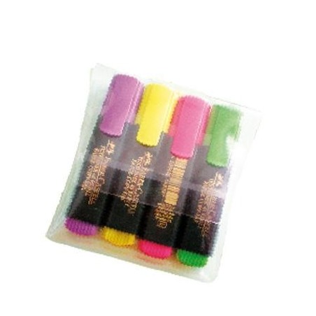  Pochette de 4 Fluorescents Faber-castell Textliner (4 Ass) 