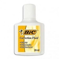  Boite de 12 Flacons correcteurs 20ml BIC 