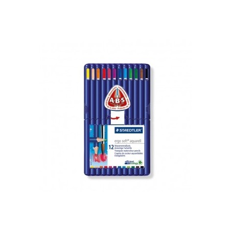  Boite de 12 Crayons de couleur Ergosoft STAEDTLER 