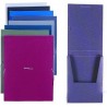  Lot de 10 Chemises à rabats extensibles FOLDERMATE Format A4 Coul Assorties 