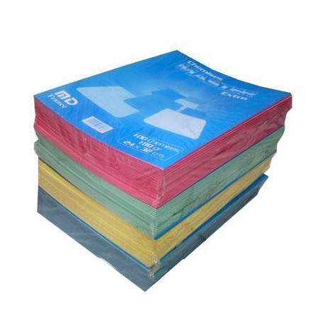  Paquet de 100 Chemises cartonnées MASTER 180g/m² Coloris au choix 