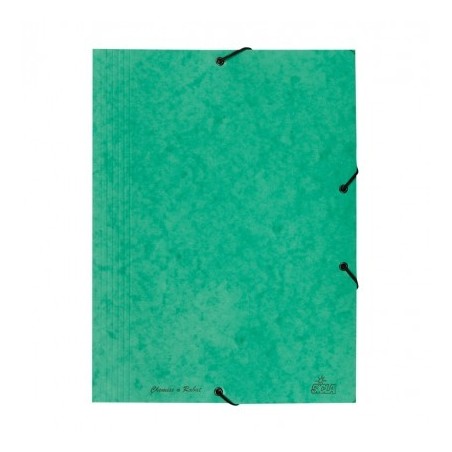  Lot de 25 Chemises à rabats SICLA en carte lustrée format A4+ Col au choix 