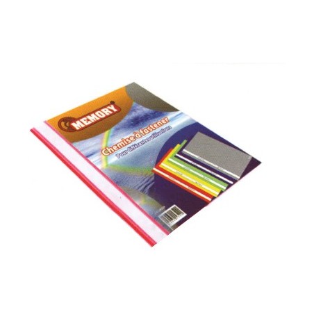  Lot de 12 Chemises à fastener MEMORY Coloris au choix 