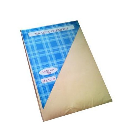  Paquet de 250 Sous-Chemises bulles 50g 