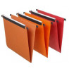 Lot de 25 Dossiers suspendus Kraft orange SICLA 380 (pour Tiroir)