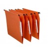 Lot de 25 Dossiers suspendus Kraft orange SICLA 330 (pour Armoire) 