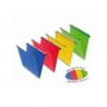  Lot de 25 Dossiers suspendus en poly 5/10e 330 mm pour tiroir 