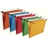 Lot de 50 Dossiers suspendus en carte de lyon Mintra 380 pour Tiroir Couleurs assorties