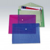  Lot de 3 Porte-documents Foldermate avec poche retractable couleurs assorties 