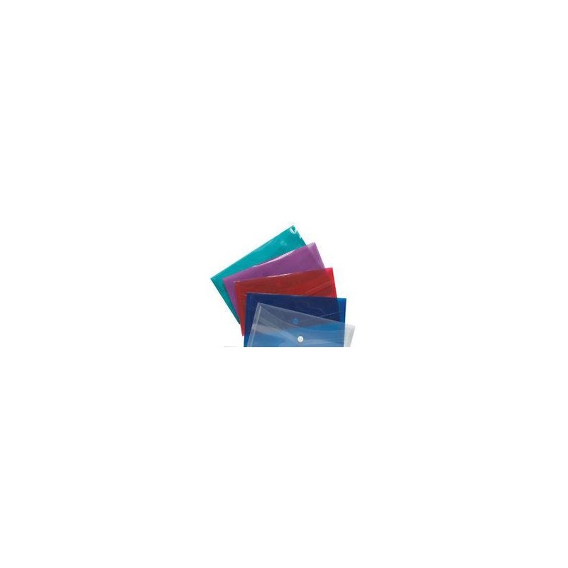  Lot de 100 Porte-documents en Polypro DONAU 11x22 cm 