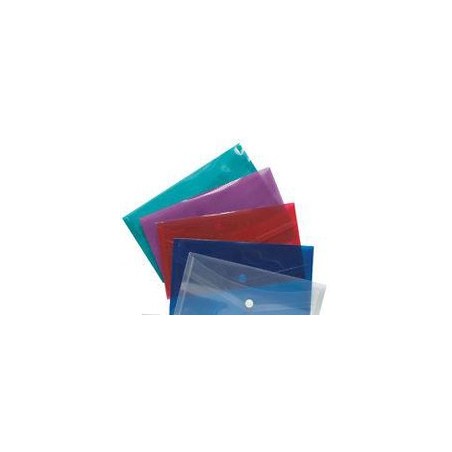  Lot de 100 Porte-documents en Polypro DONAU 11x22 cm 