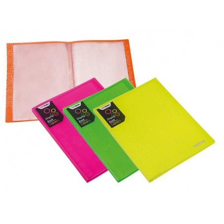  Porte document souple 80 vues 4 coloris au choix Fluo Neon 