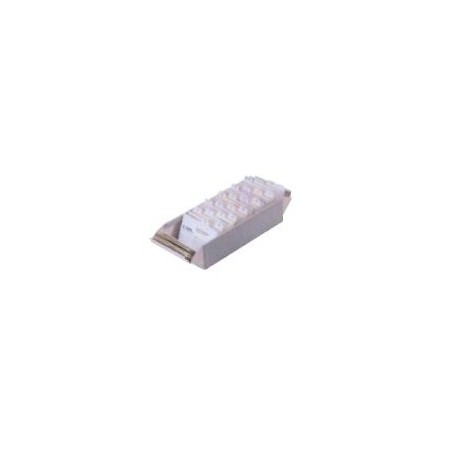  Boite de rangement cartes de visite CARL avec index alphabétique capacté: 600 cartes 