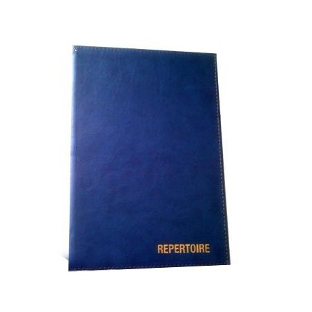  Répertoire téléphonique A4 Coul Bleu 
