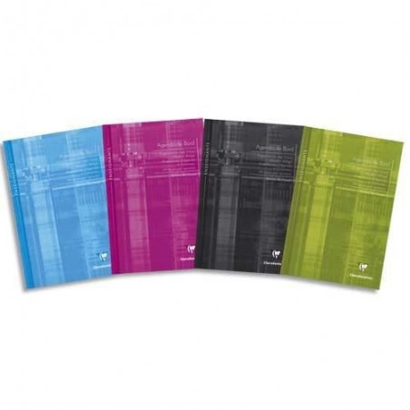  Lot de 10 cahiers piqués CLAIREFONTAINE 96 pages 14,8 x 21 cm 90g/m² Coloris assorties 