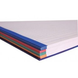  Lot de 5 cahiers à spirales Bind’O Block 240 P perforées 4 trous 22,5x29,7cm 90g/m² Col Ass 