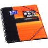  Cahier- Chemise Oxford 160 pages Seyès détachables (4 Coloris au choix) 