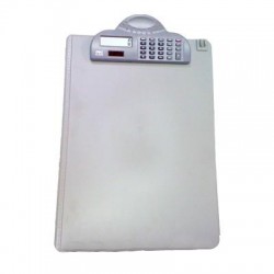  Porte blocs simple A4 DELI avec calculatrice 