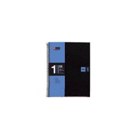  Bloc-note MIQUELRIUS 80 pages A5 70g/m² petits carreaux Coloris au choix 