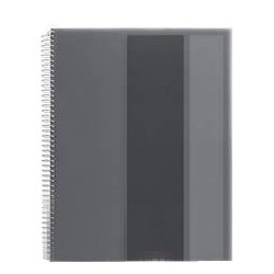  Bloc-note MIQUELRIUS Pillars 140 pages A5 70g/m² petits carreaux Coloris au choix 