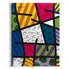  Bloc-note MIQUELRIUS Britto 140 pages A5 70g/m² petits carreaux 