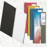  Lot de 5 Bloc-notes FOLDERMATE 120 pages A5 80g Coul assorties 